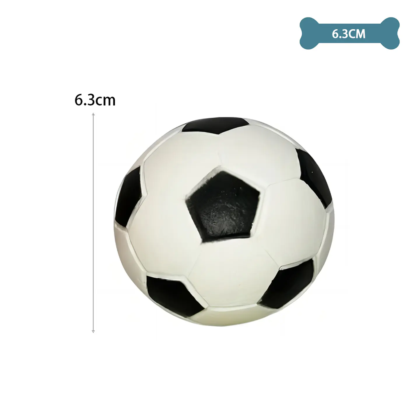 Fútbol para mascotas 6.3cm 85g 1