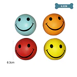 Pelota sonriente para perro color aleatorio 6.3cm