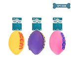Balón de fútbol americano para perro color aleatorio 10*7.5cm