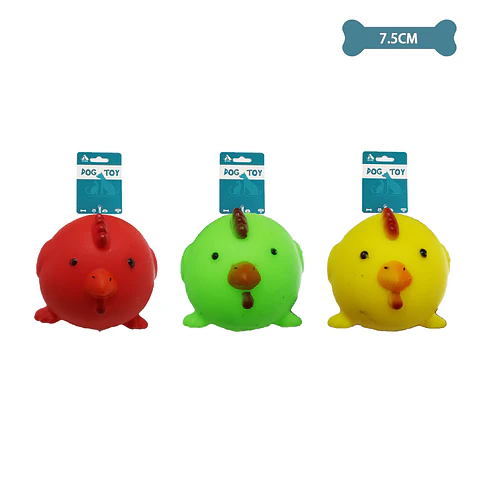 Pelota de cabeza de pollo aleatorio 7.5cm