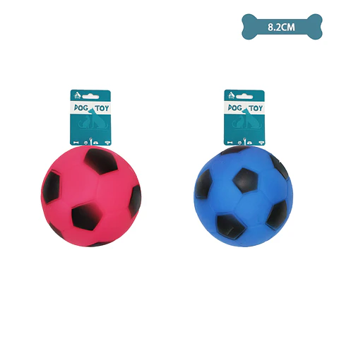 Fútbol para mascotas color aleatorio 8.2cm
