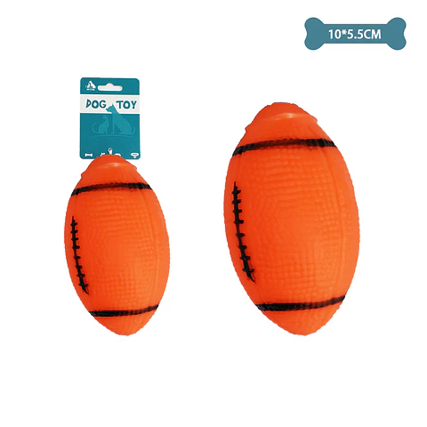 Balón de fútbol americano para mascotas 10*5.5cm