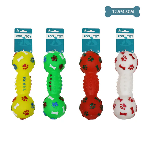 Mancuerna para mascotas color aleatorio 12.5*4.5cm 30g