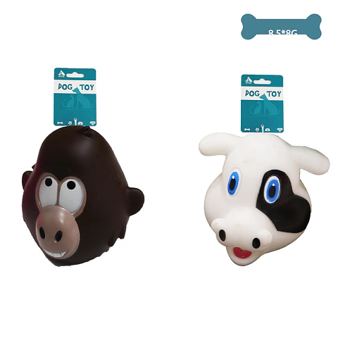 Cabeza de animal aleatorio 8.5*8cm