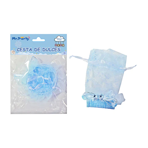 Adornos de baby shower celeste 6.5*12cm 1pc