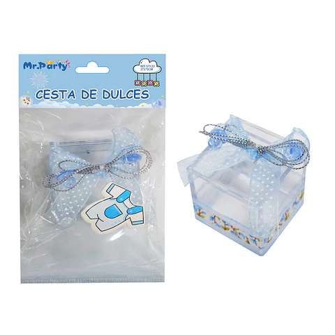 Adornos de baby shower celeste 5*5*5cm 1pc