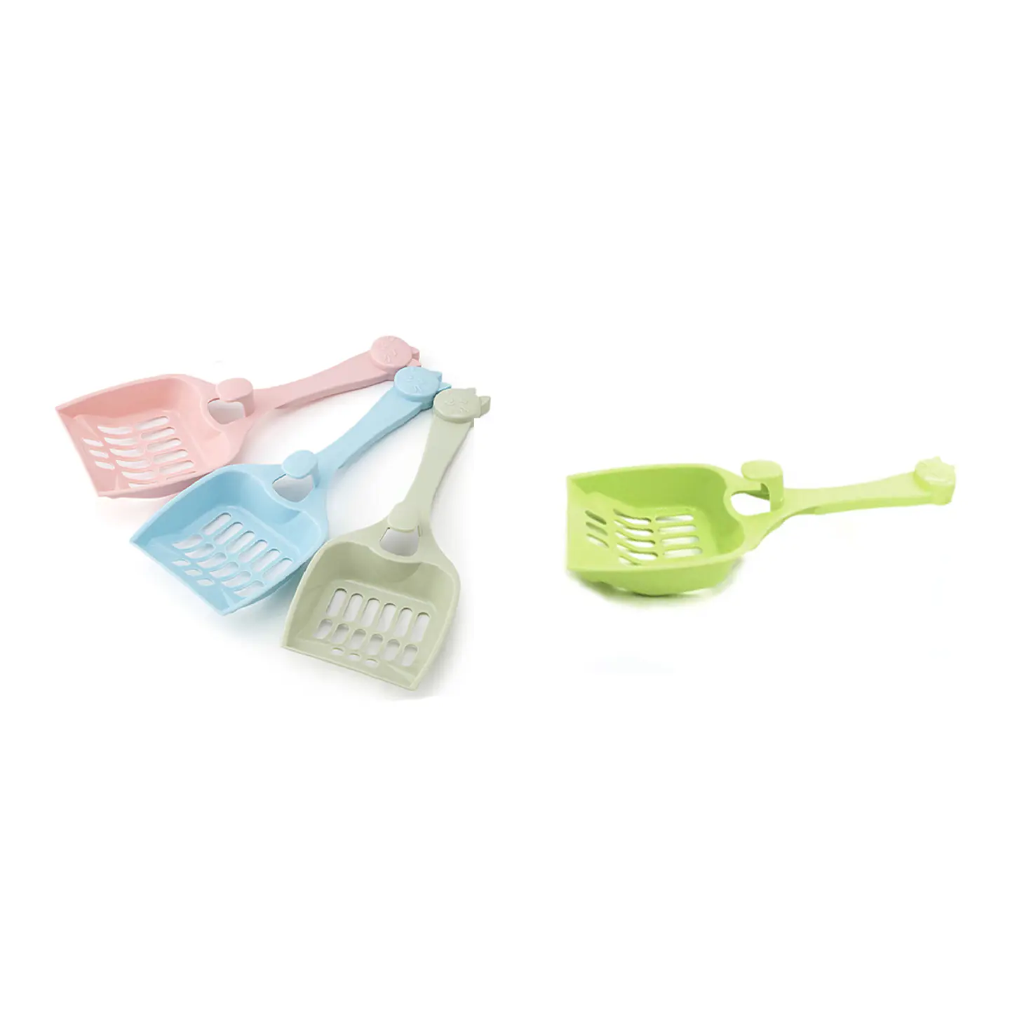 Pala colgante para arena de gato 26*10cm Color Aleatorio 1