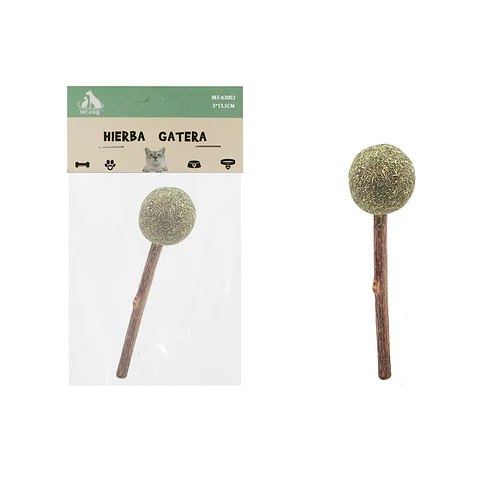Piruleta de hierba gatera 3*13.5cm