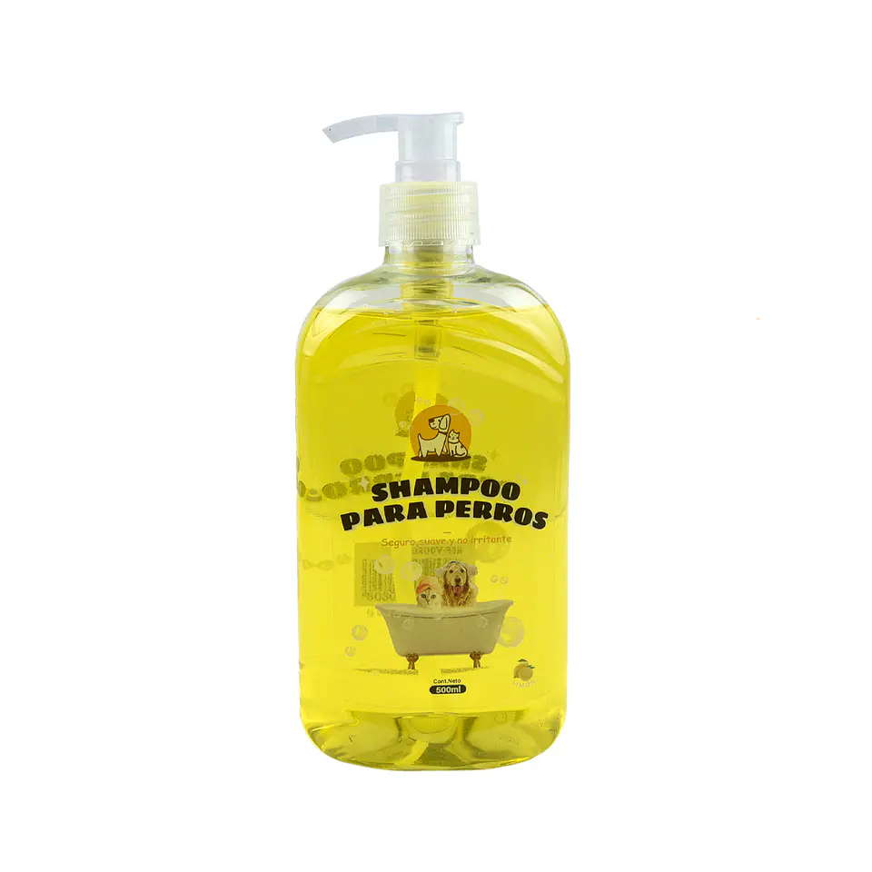 Shampoo para mascotas de limón 500ML 1