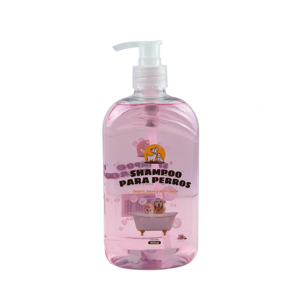 Shampoo para mascotas de rosa 500ML 1