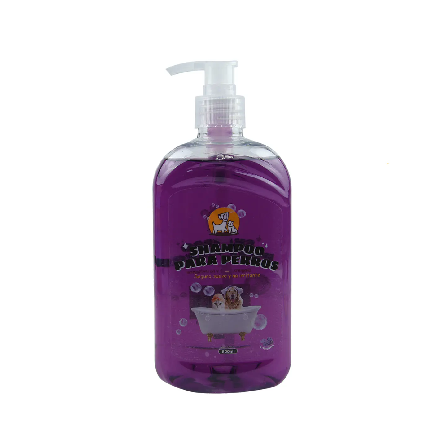 Shampoo para mascotas de lavanda 500ML 1