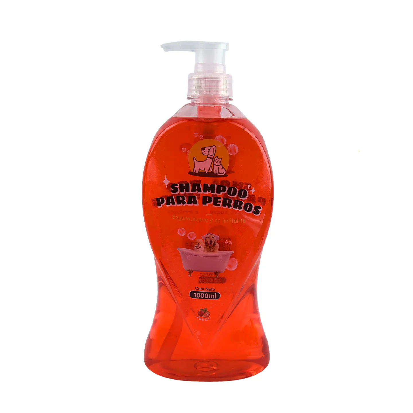 Shampoo para mascotas de frutilla 1000ML 1