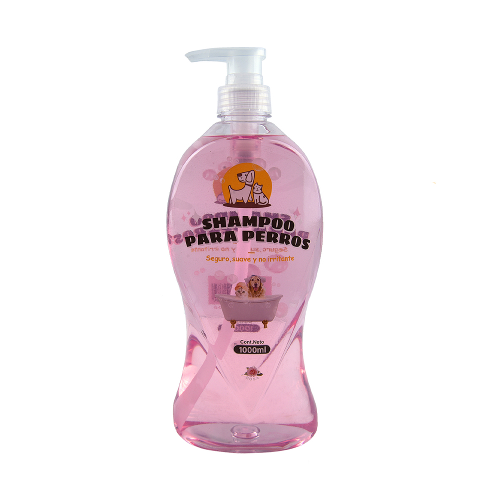 Shampoo para mascotas de rosa 1000ML