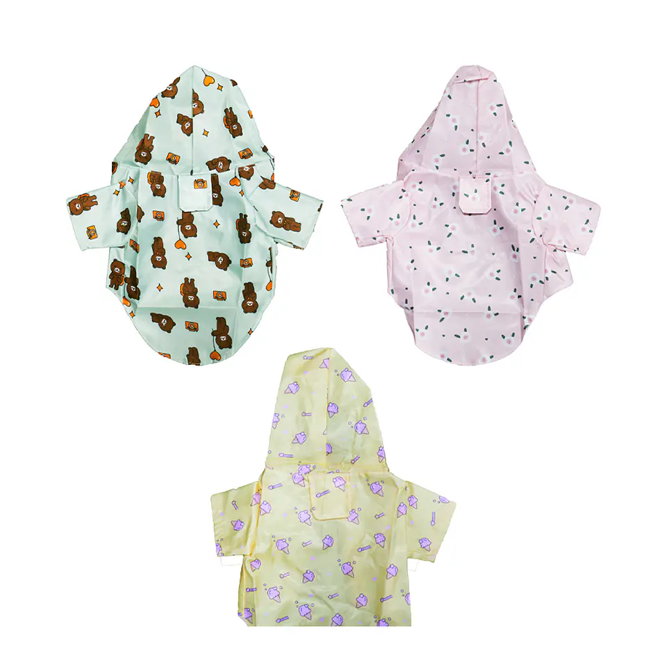 Ropa para mascota S 6pcs diseño aleatorio 1