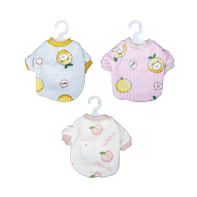 Ropa para mascota S 6pcs diseño aleatorio