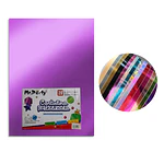 Cartulina metalizada violeta 50*70cm 20pcs
