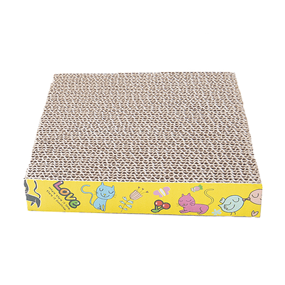 Rascador de cartón para gatos 21*21*3.5cm