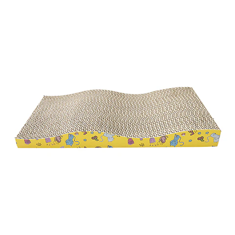 Rascador de cartón para gatos 43*21*3.5cm