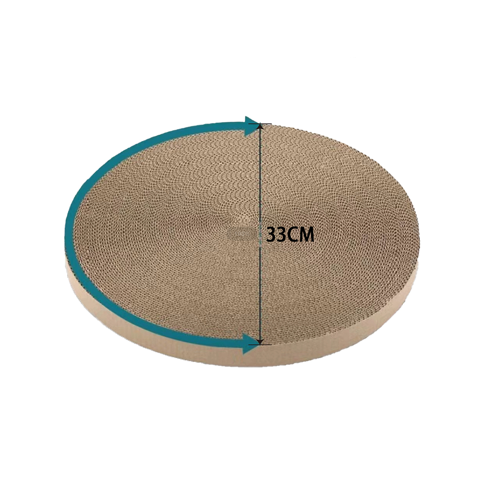 Rascador de cartón para gatos 33*33*3cm