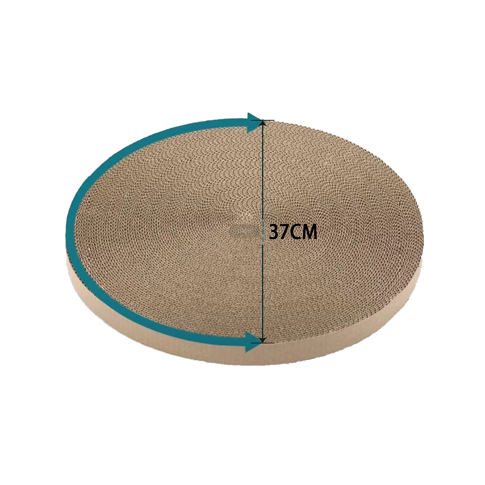 Rascador de cartón para gatos 37*37*3cm