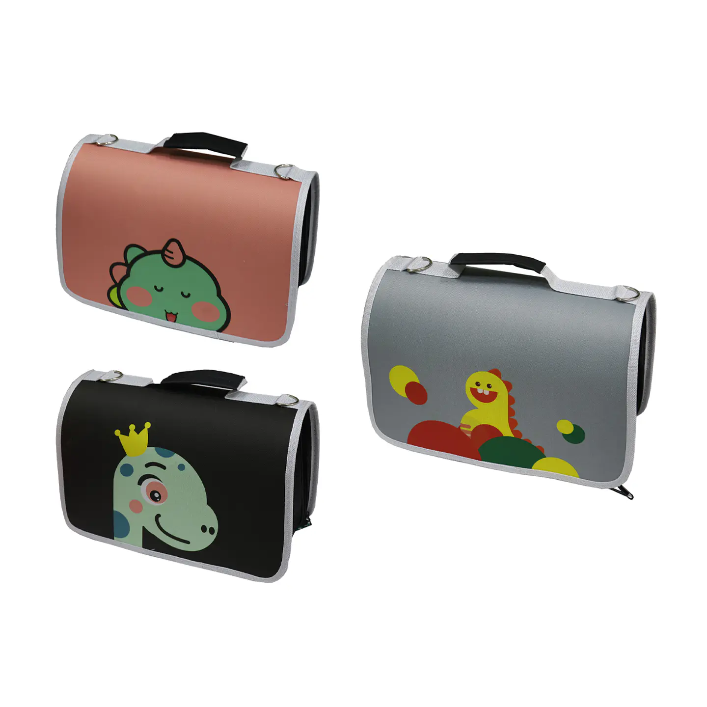 Set de 3 bolsas para mascotas talla S, M, L diseño aleatorio 1