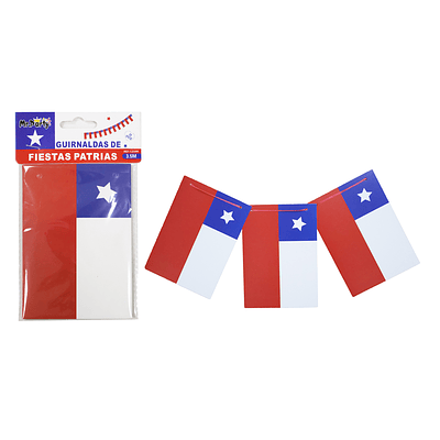 Guirnalda Fiestas Patrias 3.5m 11pcs