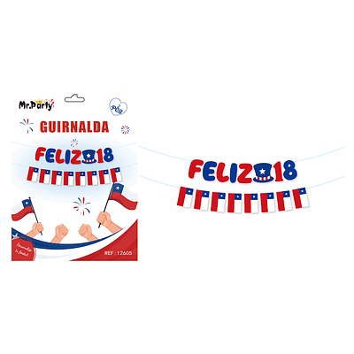 Guirnalda Fiestas Patrias 2pcs