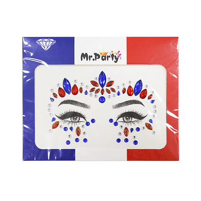 Stickers para rostro Fiestas Patrias