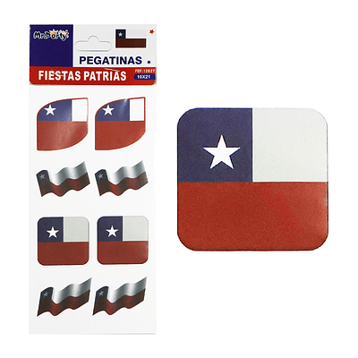 Sticker Fiestas Patrias 10*21cm