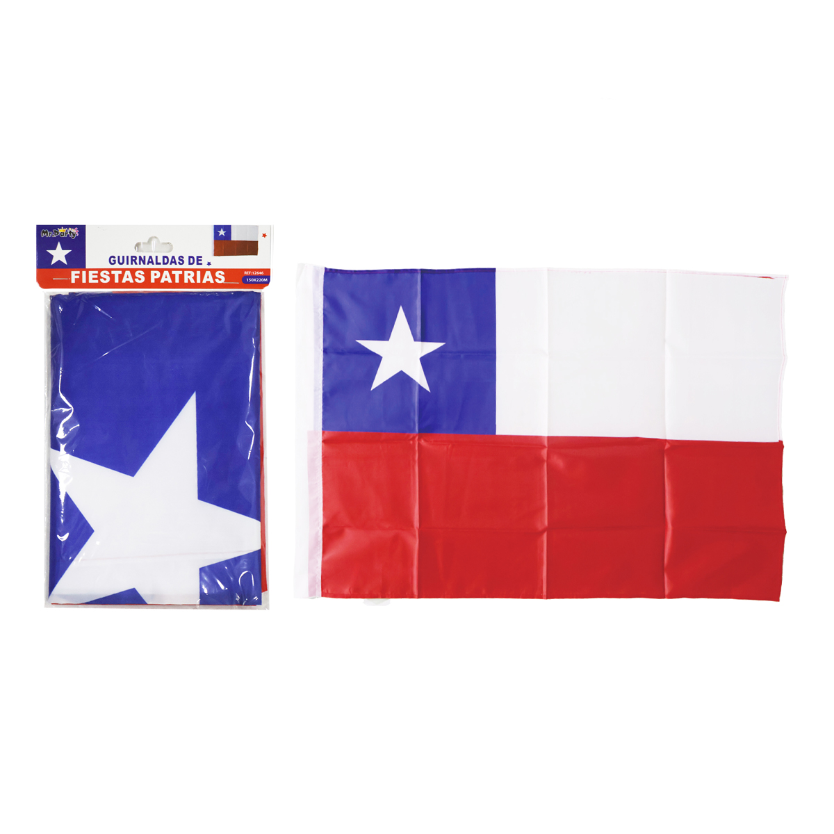 Booz.cl: Bandera de Chile 150*220cm
