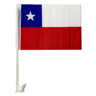 Bandera de Chile para auto 30*45cm