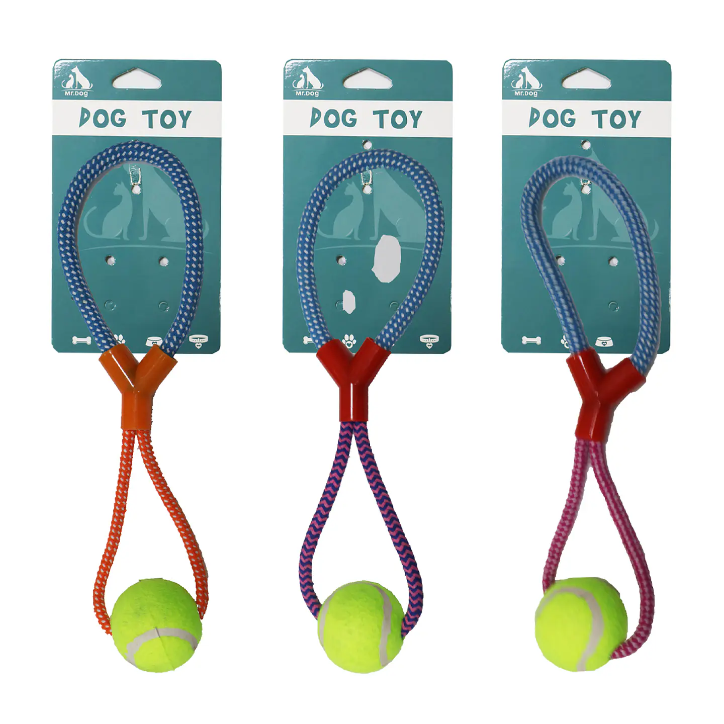 Juguete de tenis colgante 40cm 136g color aleatorio 1