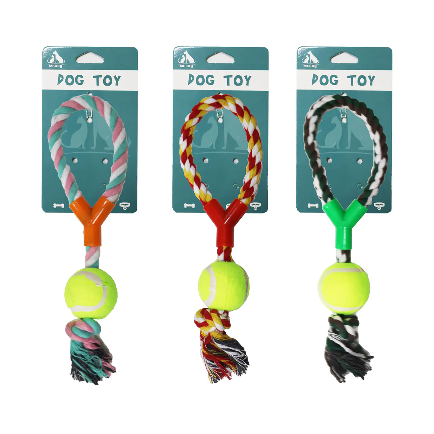 Tenis en forma de Y de tres trenzas 38cm 160g color aleatorio 1