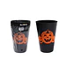 Vasos negros de plástico con calabaza 3pcs 9*13cm - Miniatura 2