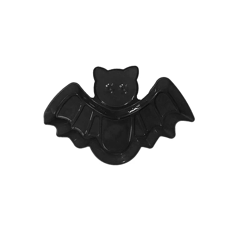 Plato de murciélago negro 29*20cm
