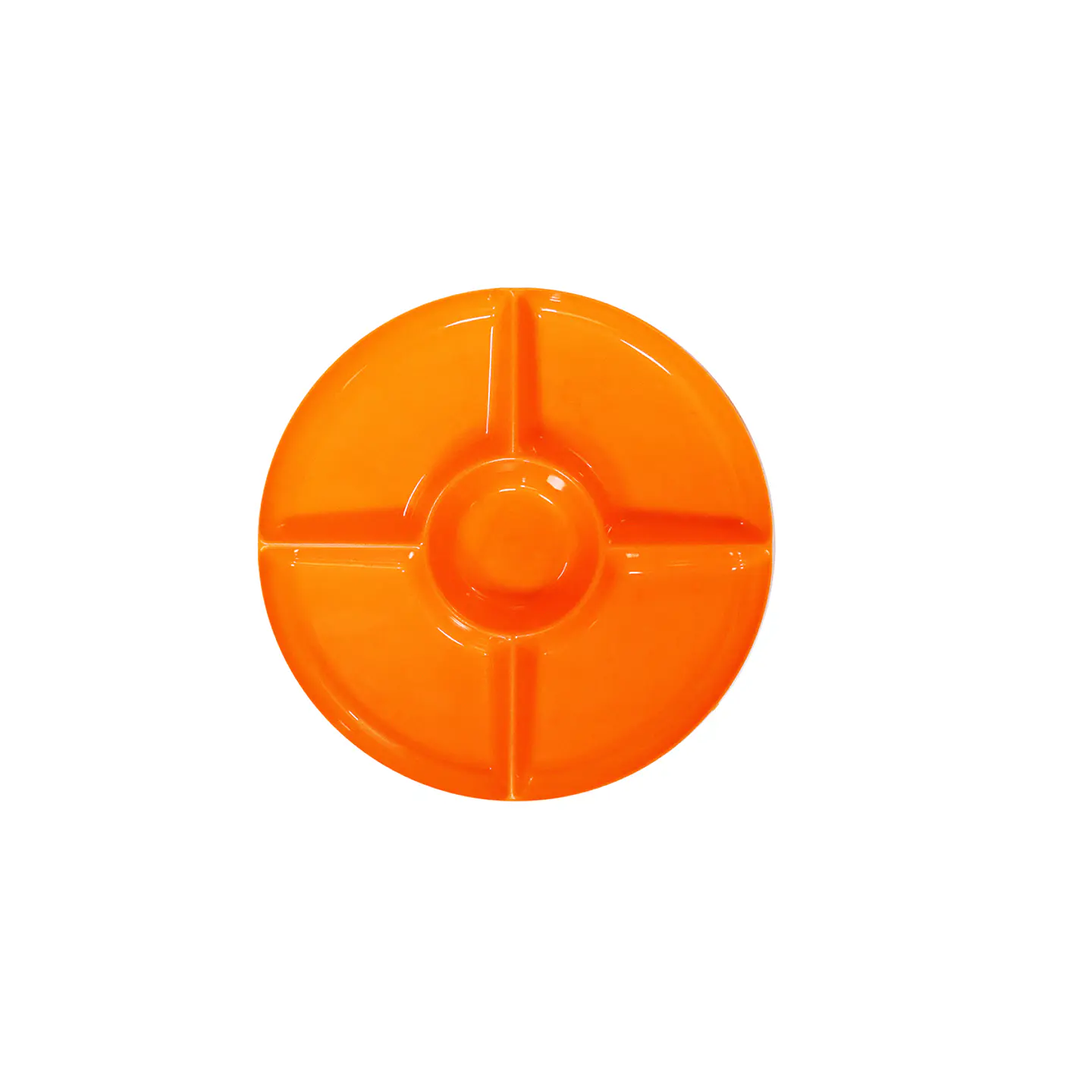Plato con divisiones naranja 30.5cm 1
