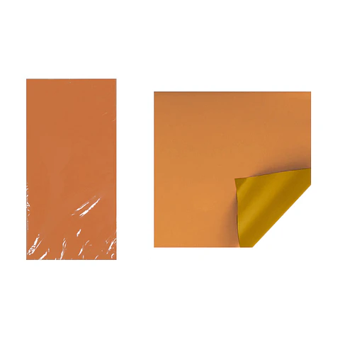 Papel coreano naranja y marrón 58CM*58CM 20PCS