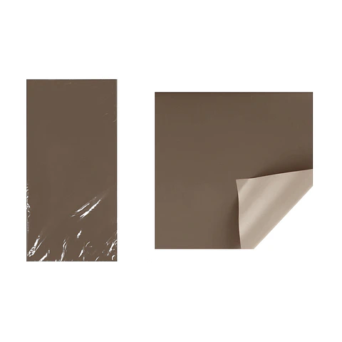 Papel coreano café latte 58CM*58CM 20PCS