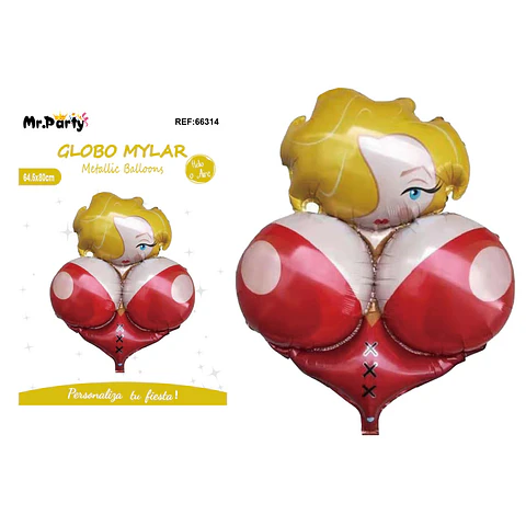 Globo metalizado despedida de soltera 64.5*80cm