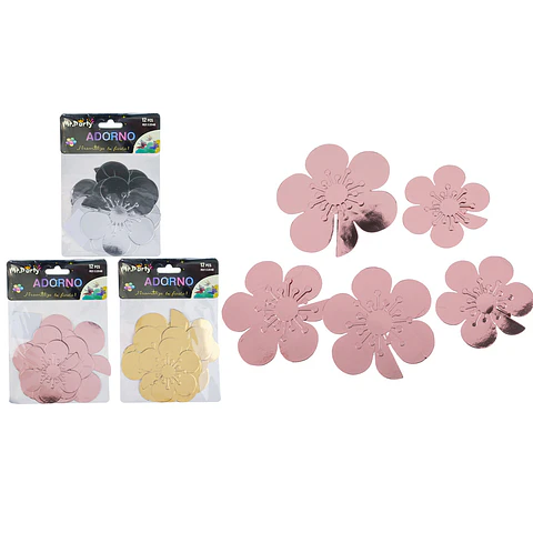 Adornos decorativos flores Color Aleatorio 6pcs 
