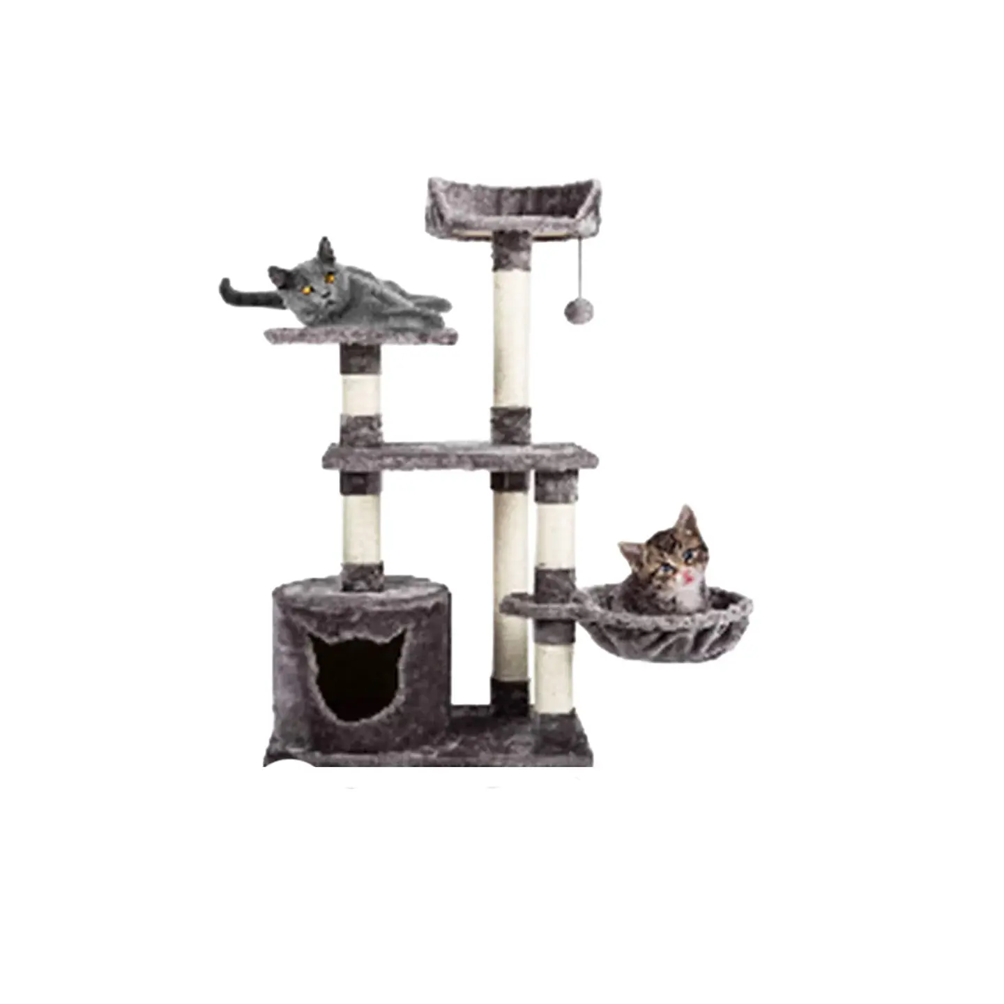 Rascador árbol para gatos 55*35*103cm 1