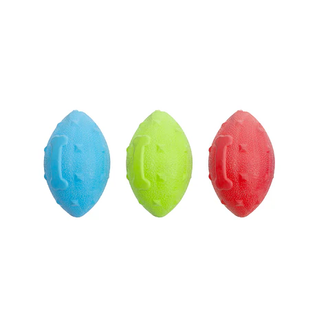 Pelota de rugby con sonido 10*6cm Color Aleatorio