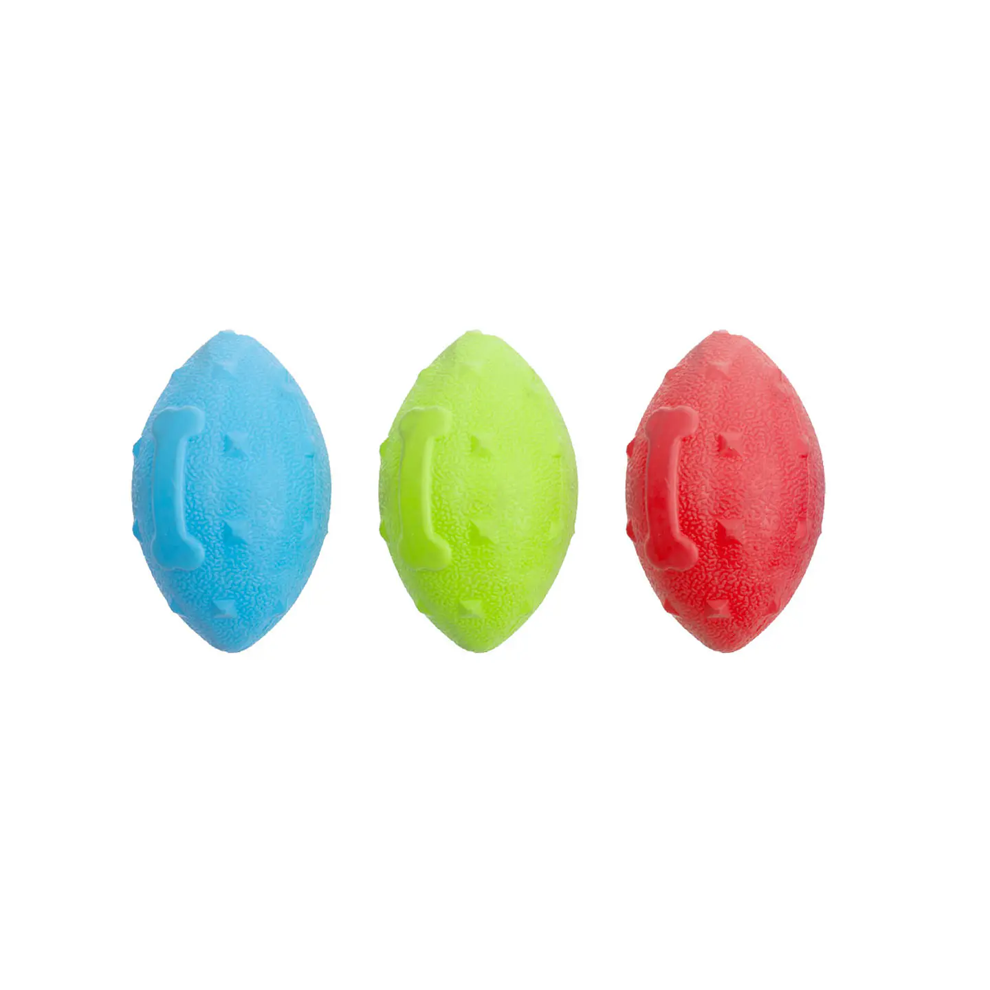 Pelota de rugby con sonido 10*6cm Color Aleatorio 1