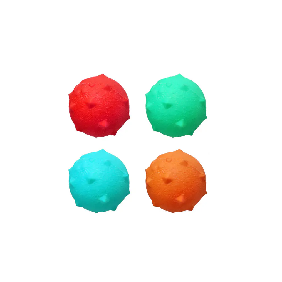Juguete para mascotas pelota de diamante con sonido 6cm Color Aleatorio 1