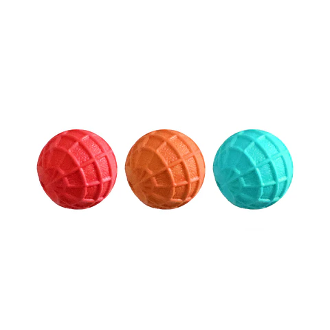 Juguete para mascotas pelota con sonido 6.5cm Color Aleatorio