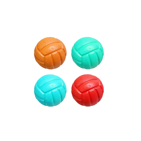 Juguete para mascotas pelota de voleibol con sonido 6cm Color Aleatorio