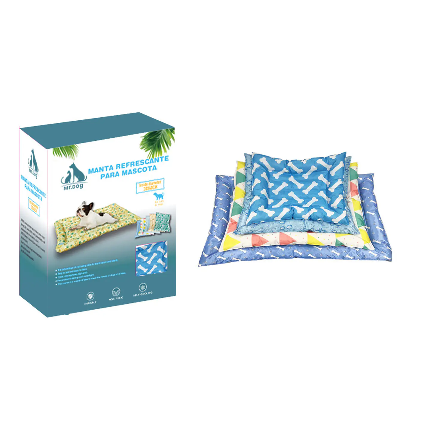 Cama refrescante para mascotas 60*100cm Diseño Aleatorio 1