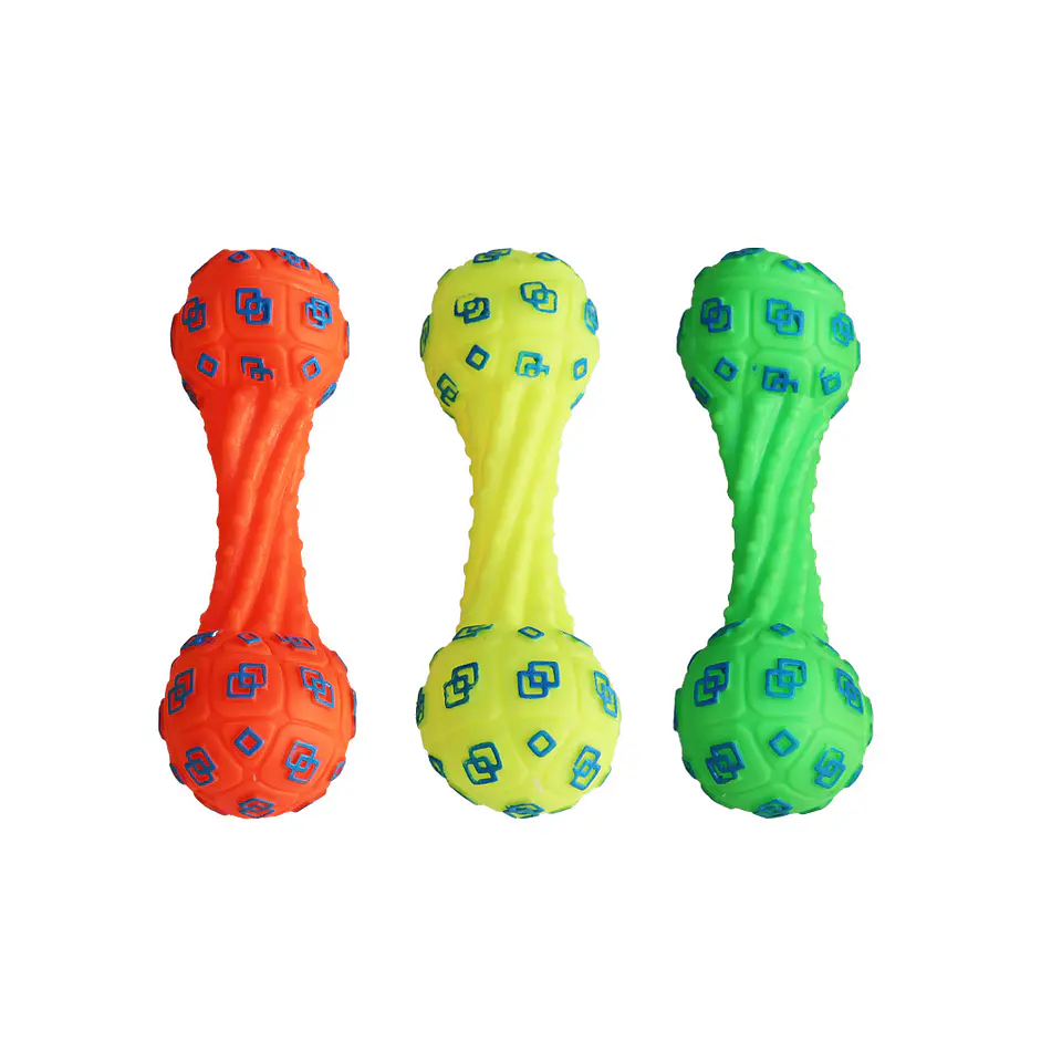 Juguete de hueso redondo torsionado 19*5.5cm Color Aleatorio 1