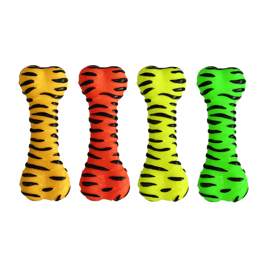 Juguete de hueso a rayas 19*7*3.5cm Color Aleatorio 1