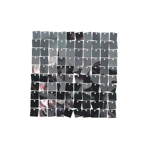 Panel decorativo shimmer wall cuadrado negro 30*30cm